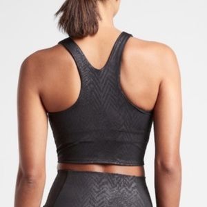 Athleta Conscious Embossed Crop